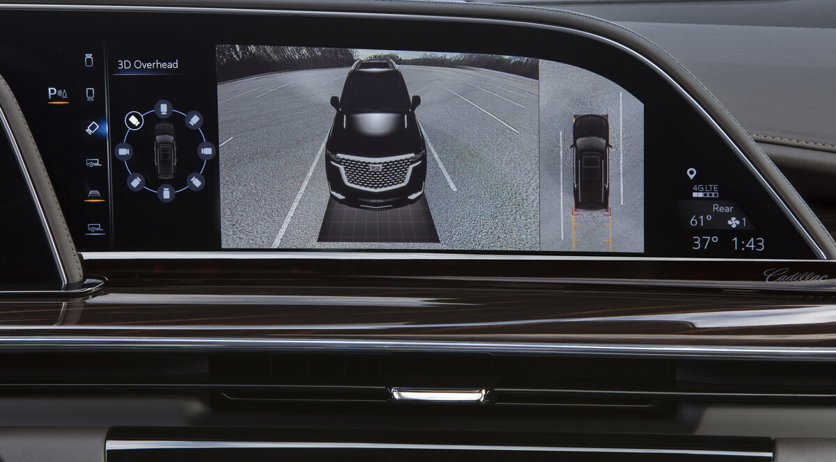 Автопилот, дизель, гнутый OLED: детальный разбор нового Cadillac Escalade |  Автопост | Дзен