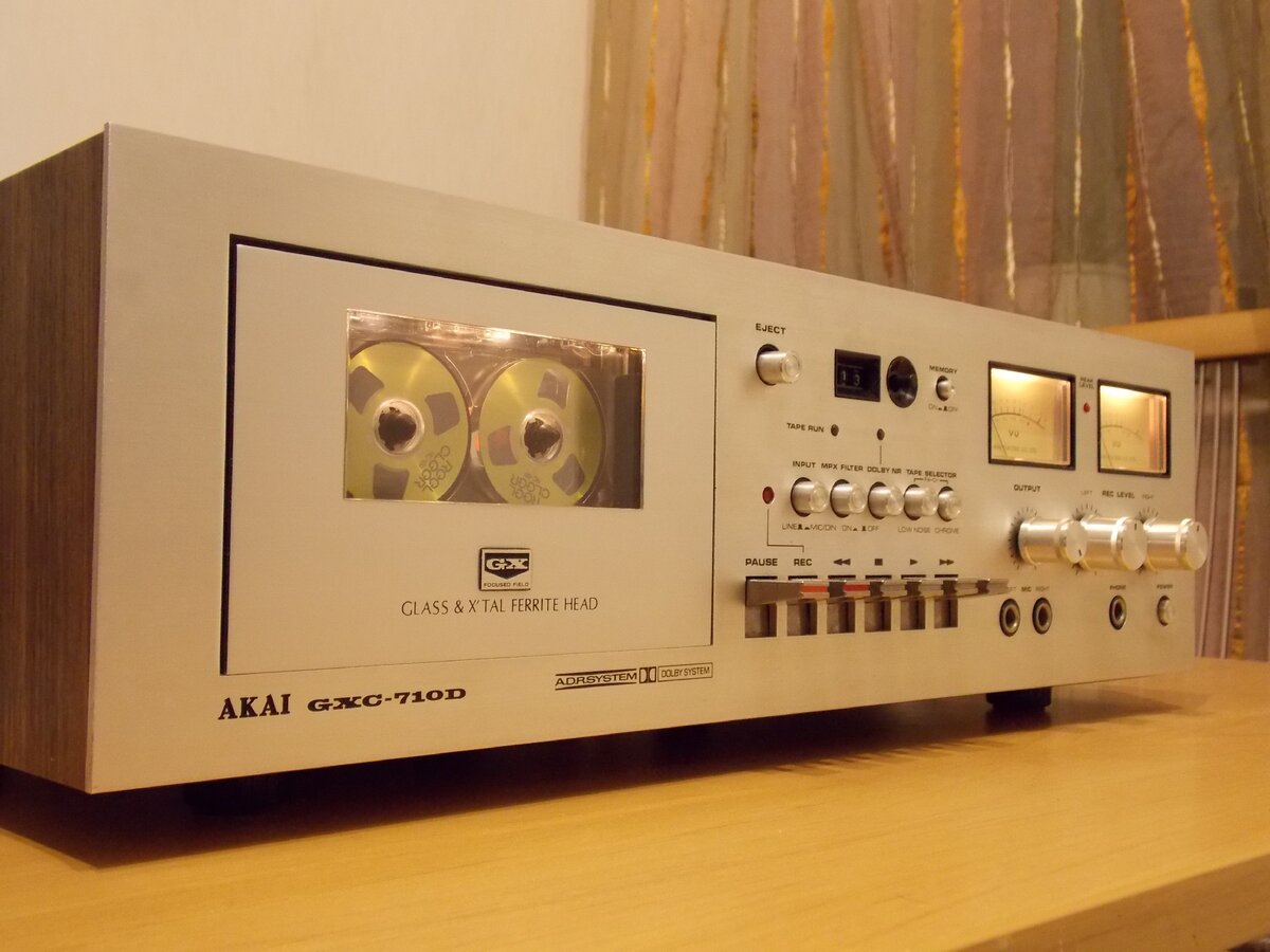 Кассетная дека середины 70-х: Akai GXC-710D | Prophetmaster Audio | Дзен