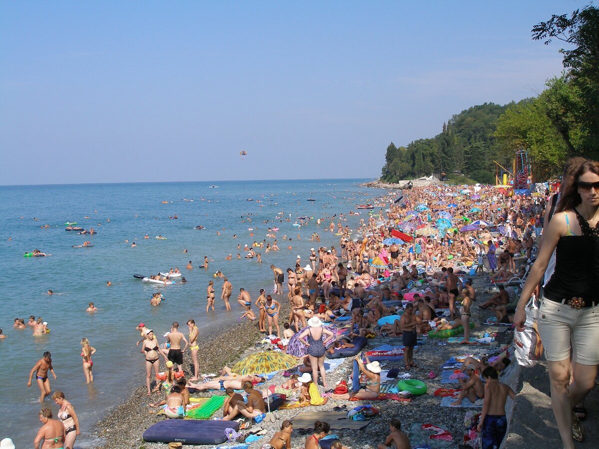 Пляж Вардане, Сочи