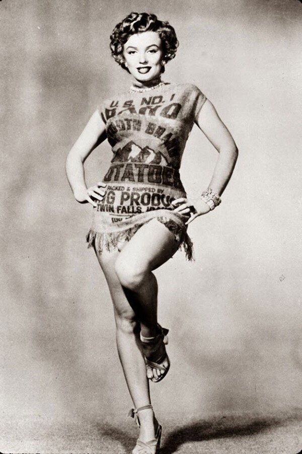 Мэрилин Монро в мешке из-под картошки