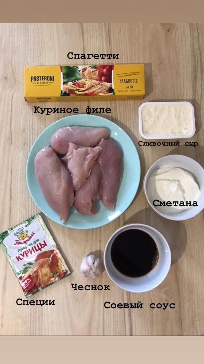 Ингредиенты