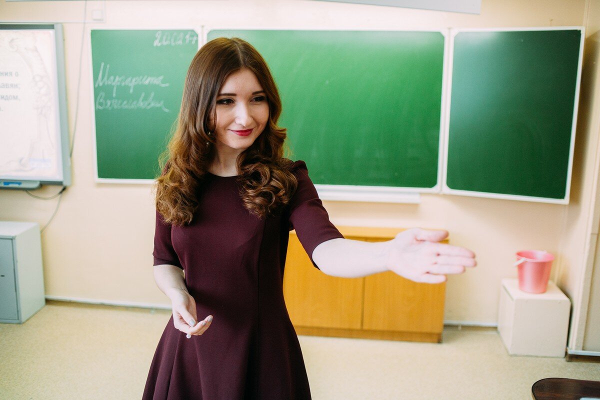 Учительница из москвы