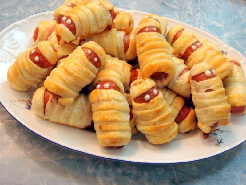 Сосиски в тесте. Фото взято из открытых источников