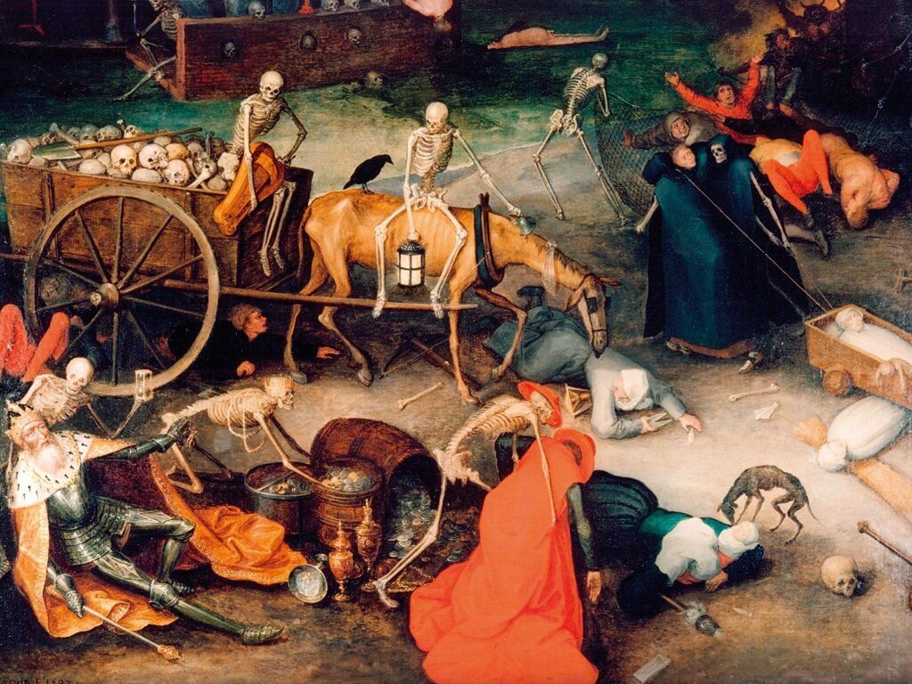 Питер Брейгель. «Триумф смерти», фрагмент. 