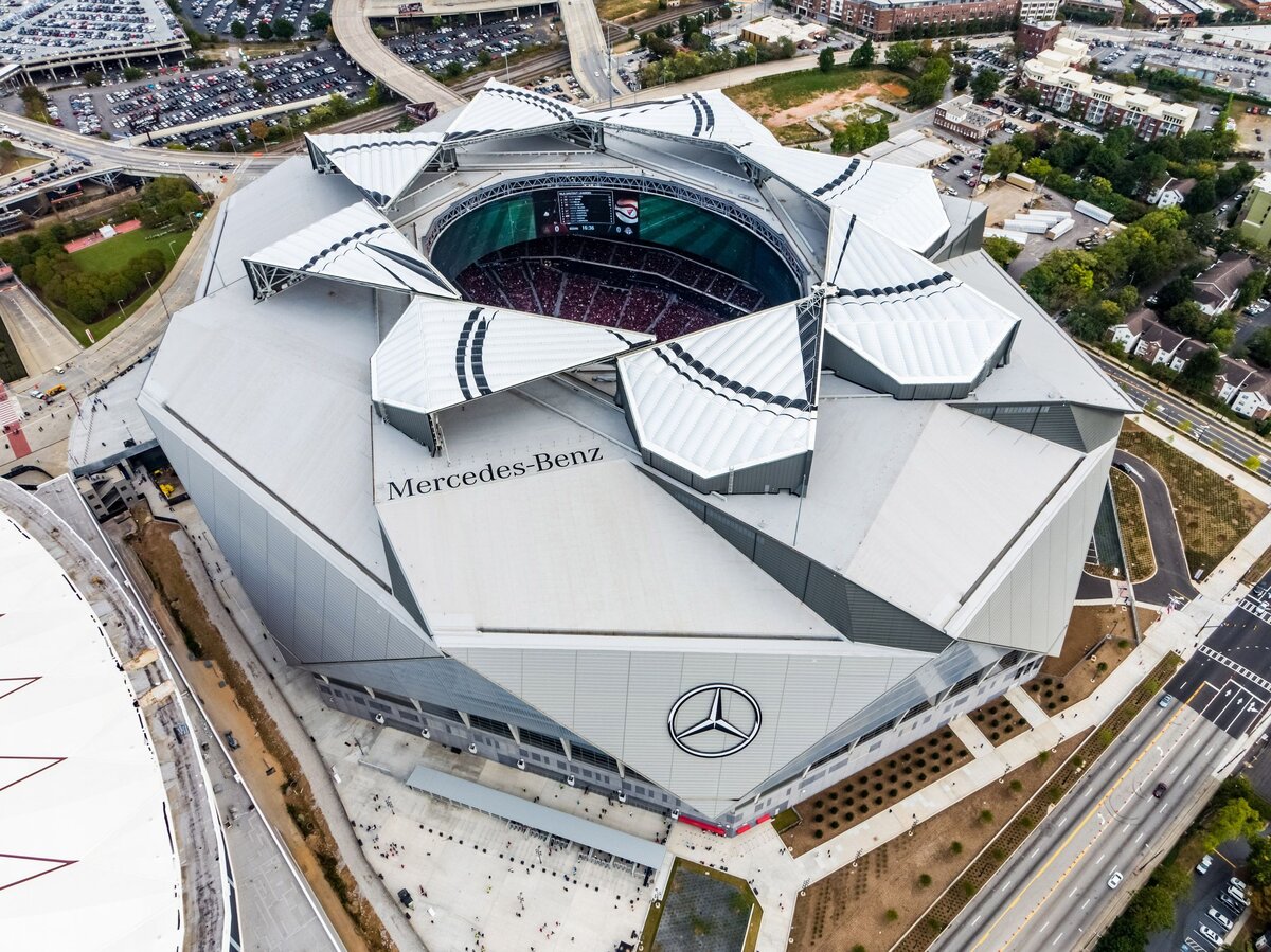 «Mercedes-Benz Stadium» в Атланте