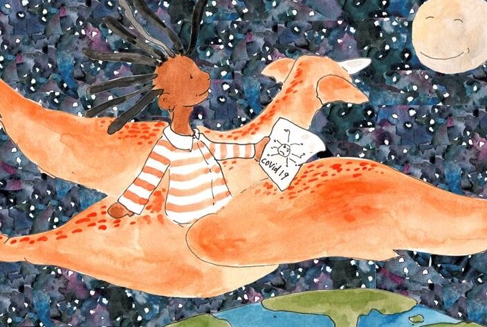 Образ Арни придуман иллюстратором Хелен Патрик и ее командой