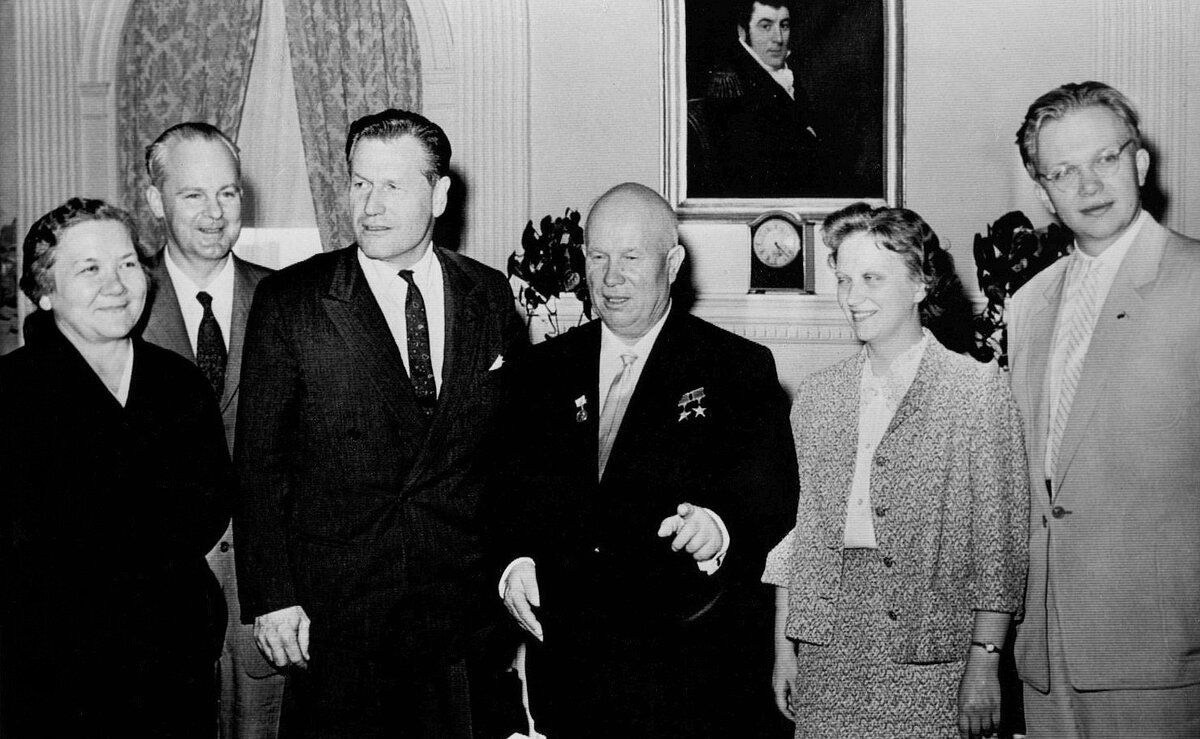 Изображение: Хрущев в США, 1959. Автор: Associated Press