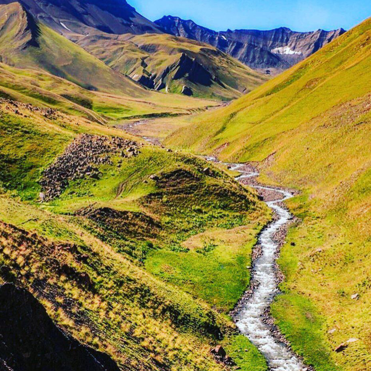 Горы южного Дагестана