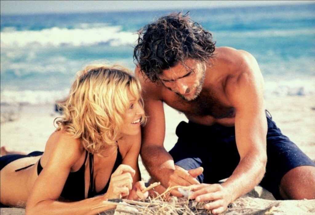 Кадр из фильма " Унесённые "/"Swept Away"