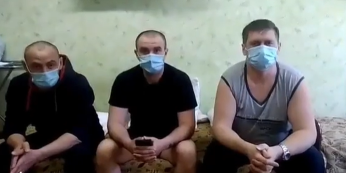Вахтовики Андрей Симоненко, Андрей Белик и Андрей Грядовой подтвердили продолжение объявленной ранее голодовки в ковид-обсерваторе города Шахты