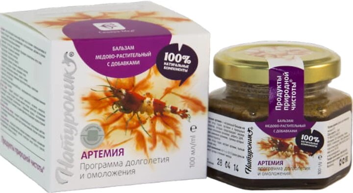 Препараты с применением артемии, бальзам медово - растительный