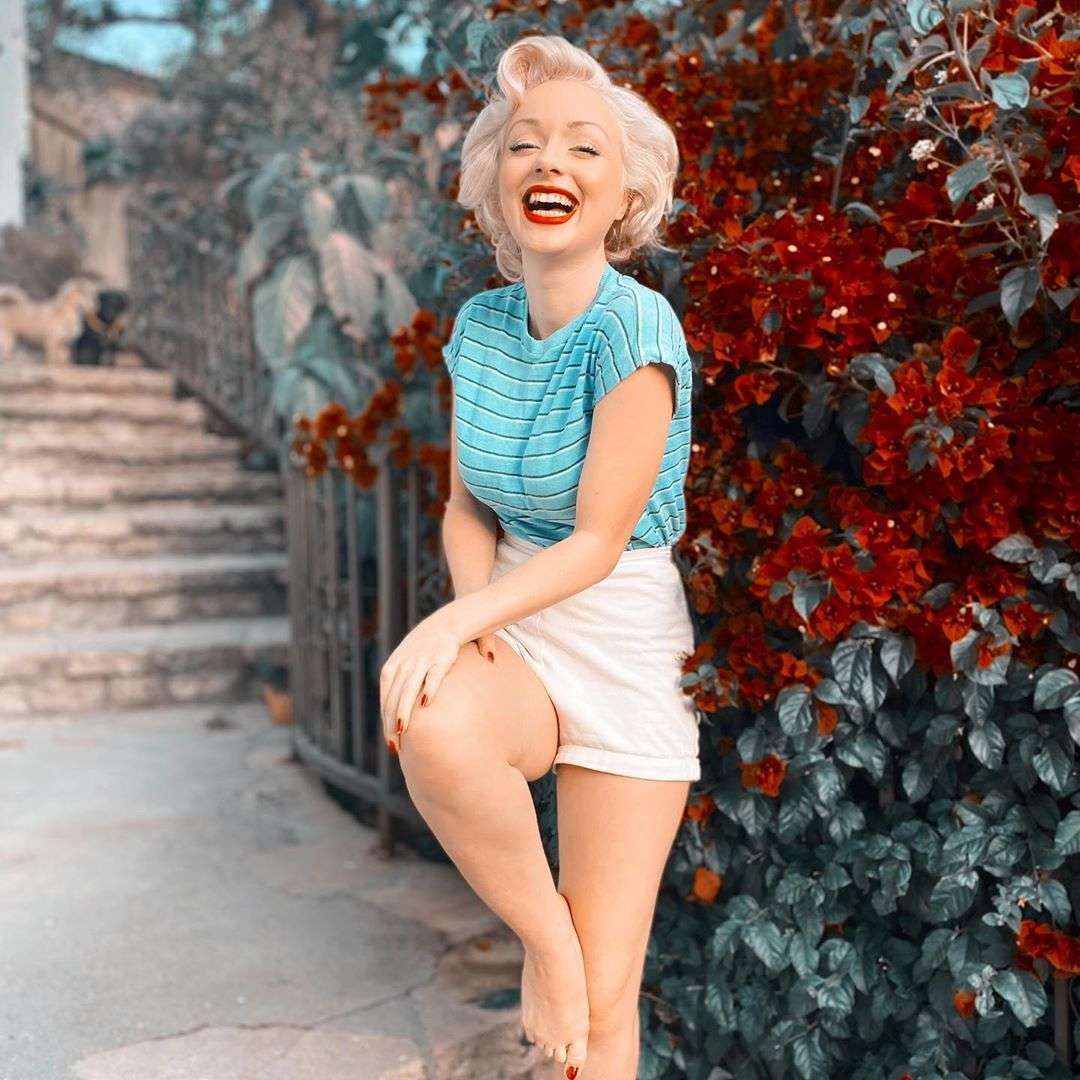                                                Жасмин Чизвелл, "новая" Мерилин Монро 