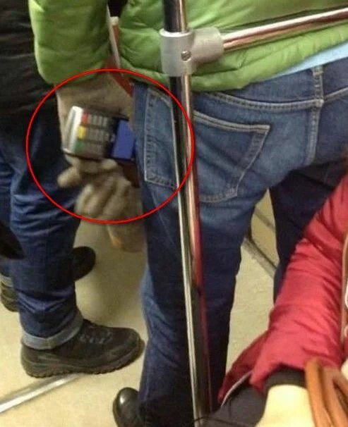 Такие люди были замечены в метро ‼️‼️