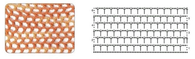 Узор для шарфика