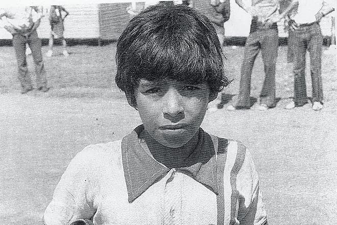 Марадона ставший юниором. Источник: 24smi.org