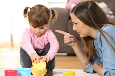 не ругайте детей часто!