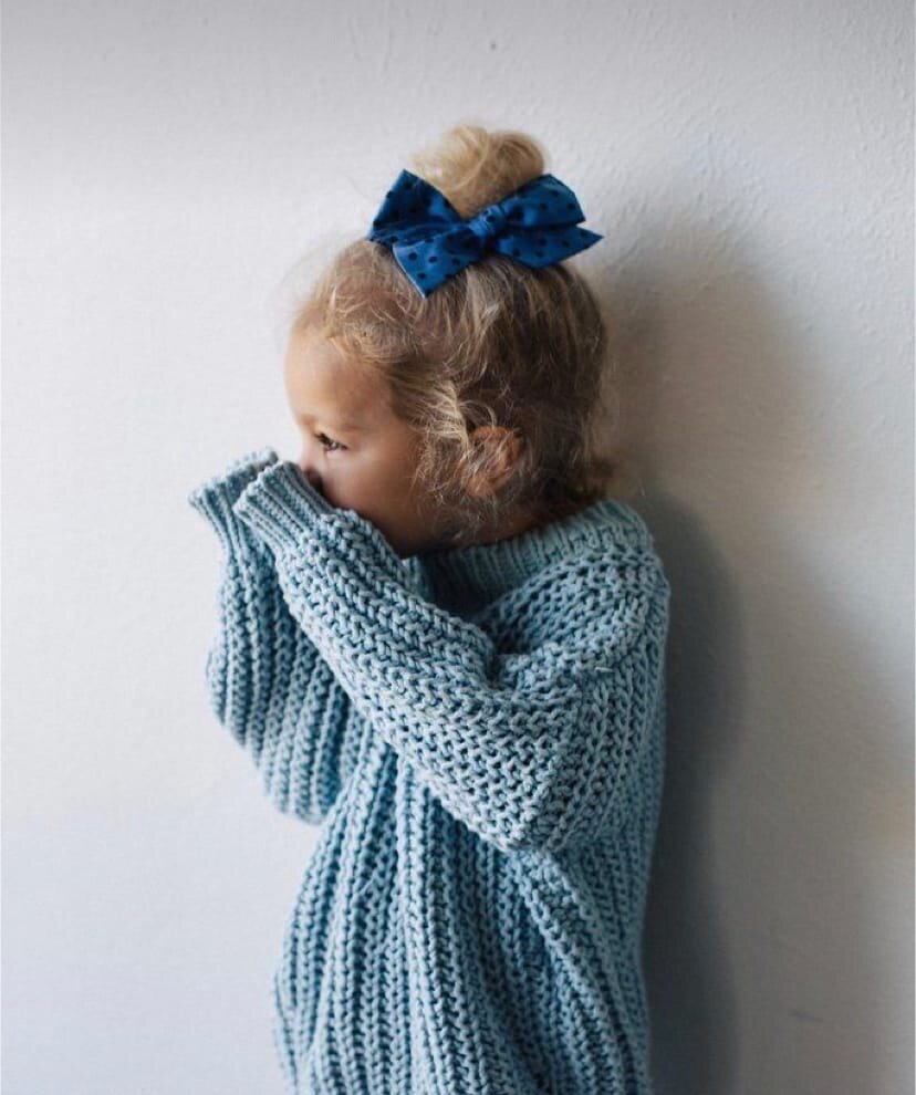 Свитер английской резинкой