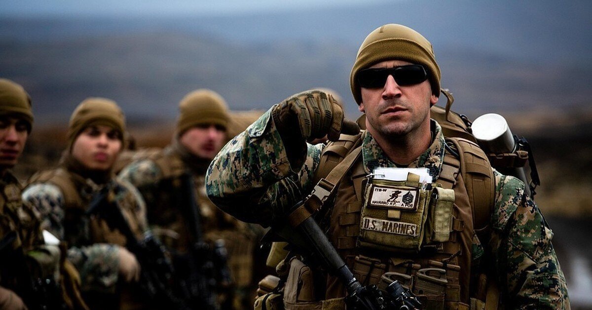 Морской пехотинец  12 спецподразделения морских котиков ВМС США