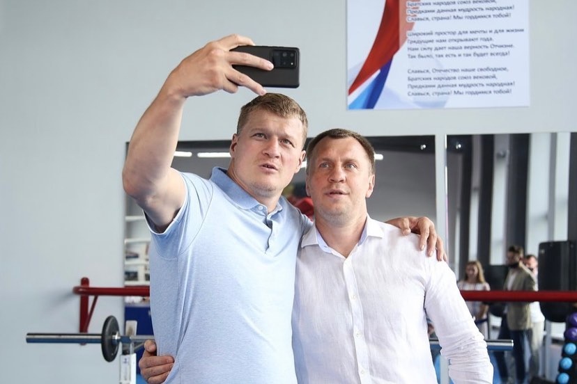 Александр Поветкин и Олег Утенин