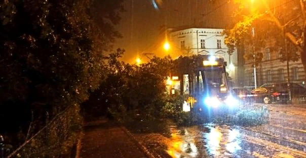 На одной из улиц Польши.