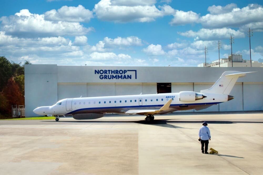 Bombardier CRJ700 в Northrop Grumman выполняют несколько иные функции, чем собратья у других операторов. Фото: Northrop Grumman