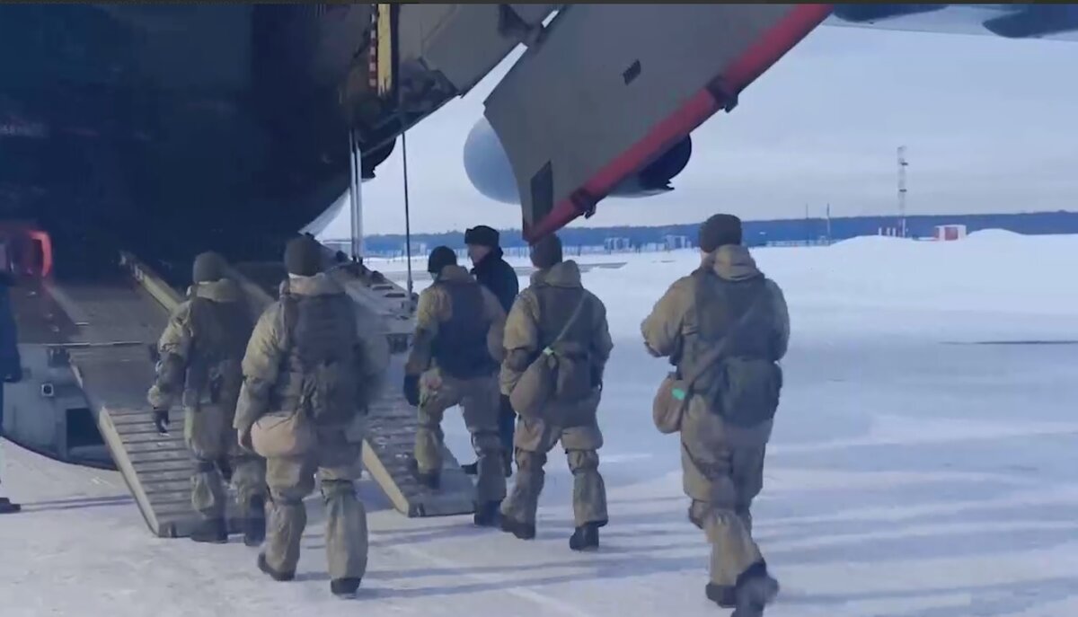 Наши войска отправляются в Казахстан