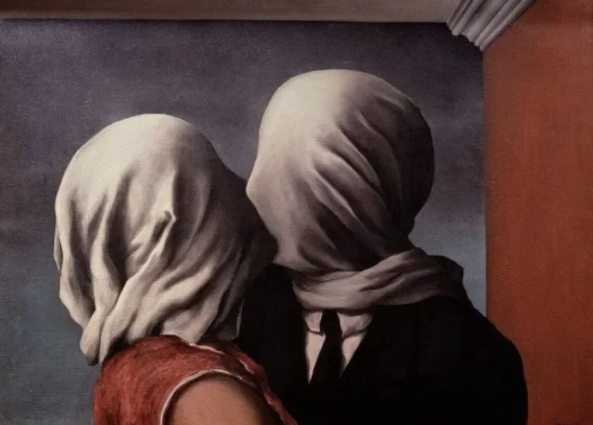 «Влюблённые» Рене Магритт