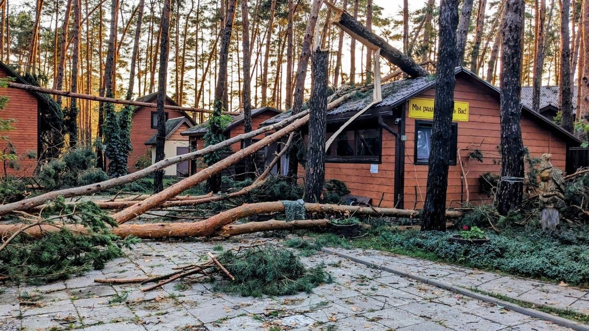 Школа, МКД, частные дома и авто пострадали от разгула стихии в Белгородской  области | Бел.Ру | Дзен