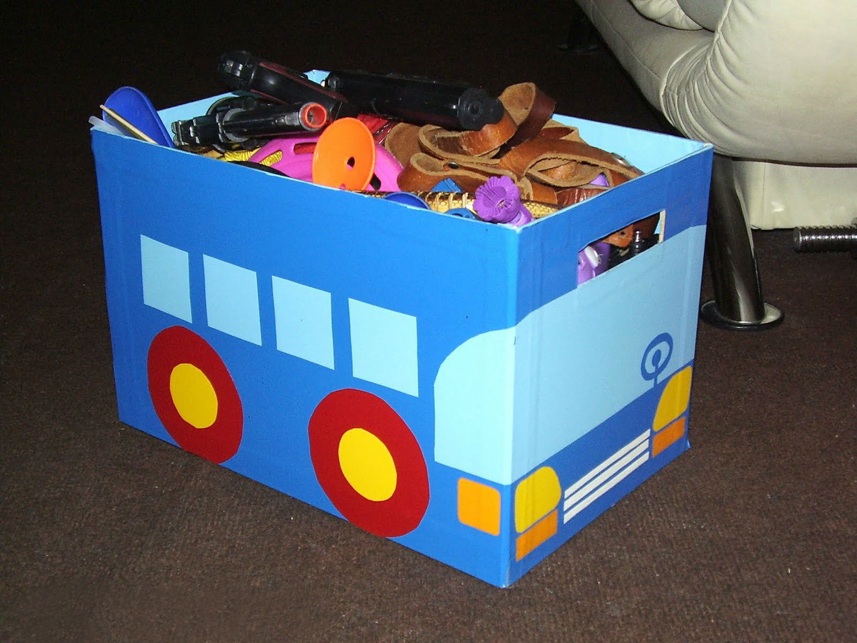 Идеи для хранения игрушек: ящики для порядка и удобства