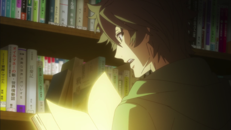 Обычный японский отаку (фанат аниме, манги и игр) Наофуми Иватани нашёл в библиотеке пыльную книгу «Оружие четырёх святых» — фэнтезийный роман про парней, которых призвали в магический мир для спасения его от нашествия демонов. Каждый из попаданцев получил Священное Оружие — Копьё, Меч, Лук и Щит, после чего начались шаблонные для таких историй приключения: обретение сподвижников, прокачка силы, получение лута, пополнение гарема… ну и многочисленные битвы, конечно.