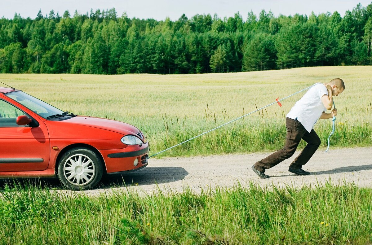 Буксируемый автомобиль