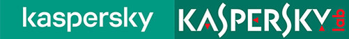 Новый и бывший логотипы "Лаборатории Касперского"