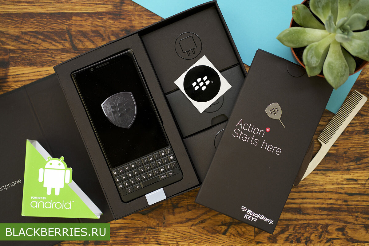 Распаковываем BlackBerry KEY2 индийской сборки | BlackBerry в России | Дзен