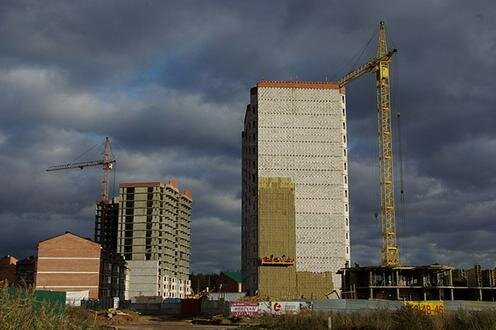  Строящееся жилье в Московской области. Фото Artem Svetlov с сайта Wikipedia.org