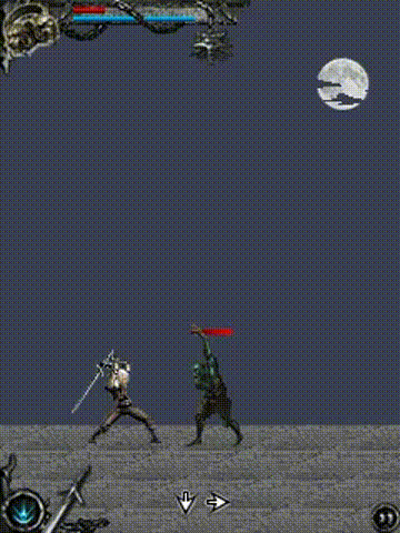 Геймплей java игры The Witcher