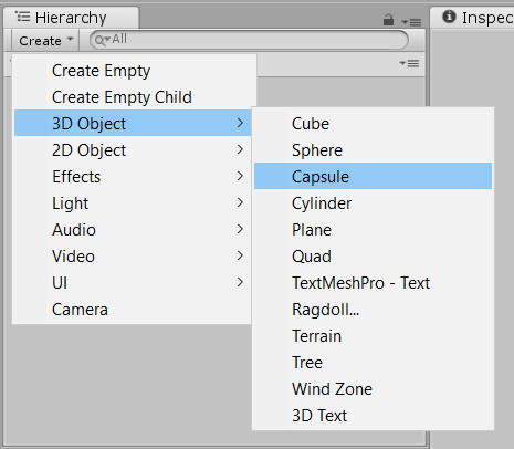 Создание примитивов