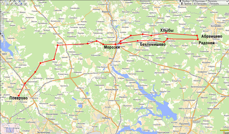 Карта дмитров морозки