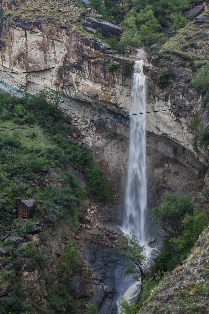 Гамсутль водопад