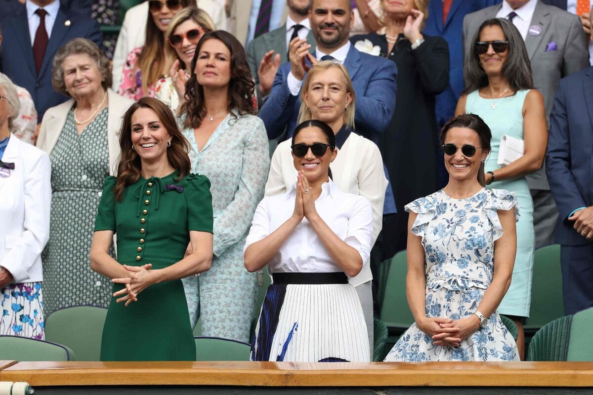 Кейт, Меган и Пиппа на Уимблдоне 2019