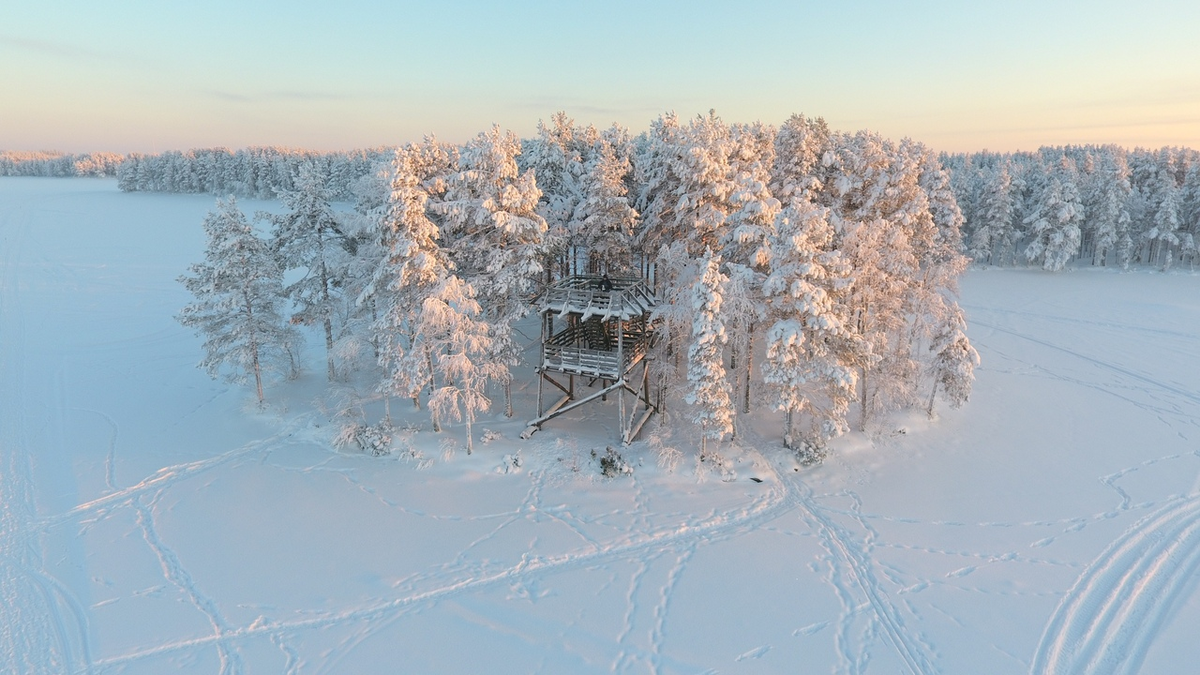 Костомукшский заповедник озеро Каменное