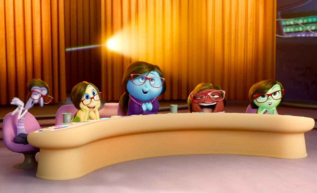 Эмоции мамы Райли.