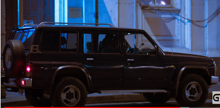 Автомобиль полковника Макарова. Кадр из сериала "Отражение радуги".