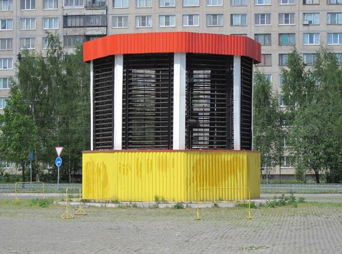 Вентиляционный киоск метрополитена. Иллюстрация из открытых источников