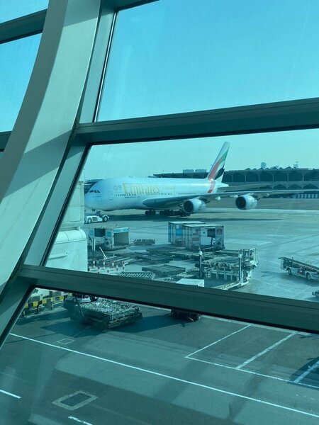 Airbus A380-800  (Дубаи-Москва)
