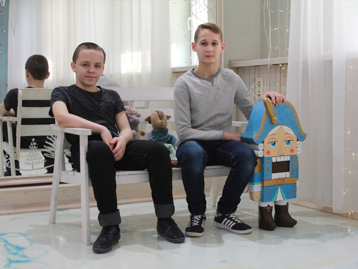Сыновья с нами уже около 3 лет