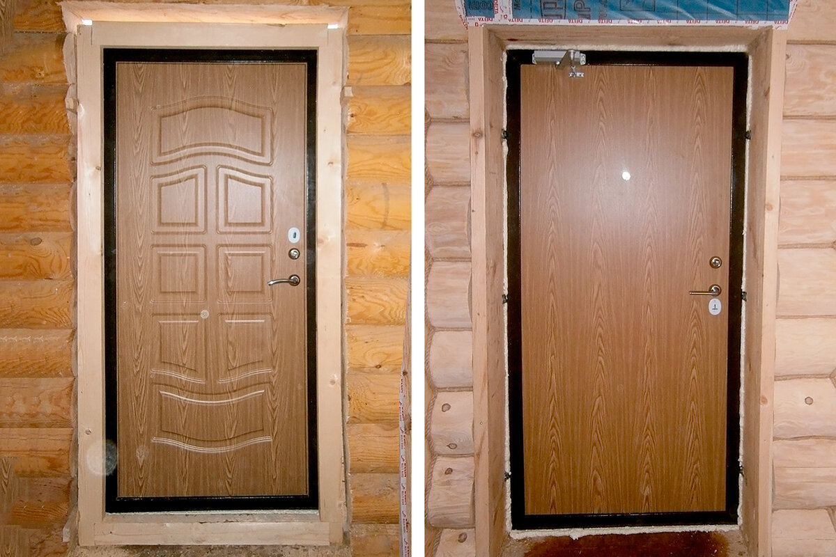 Как отделать дверной проем входной двери своими руками?