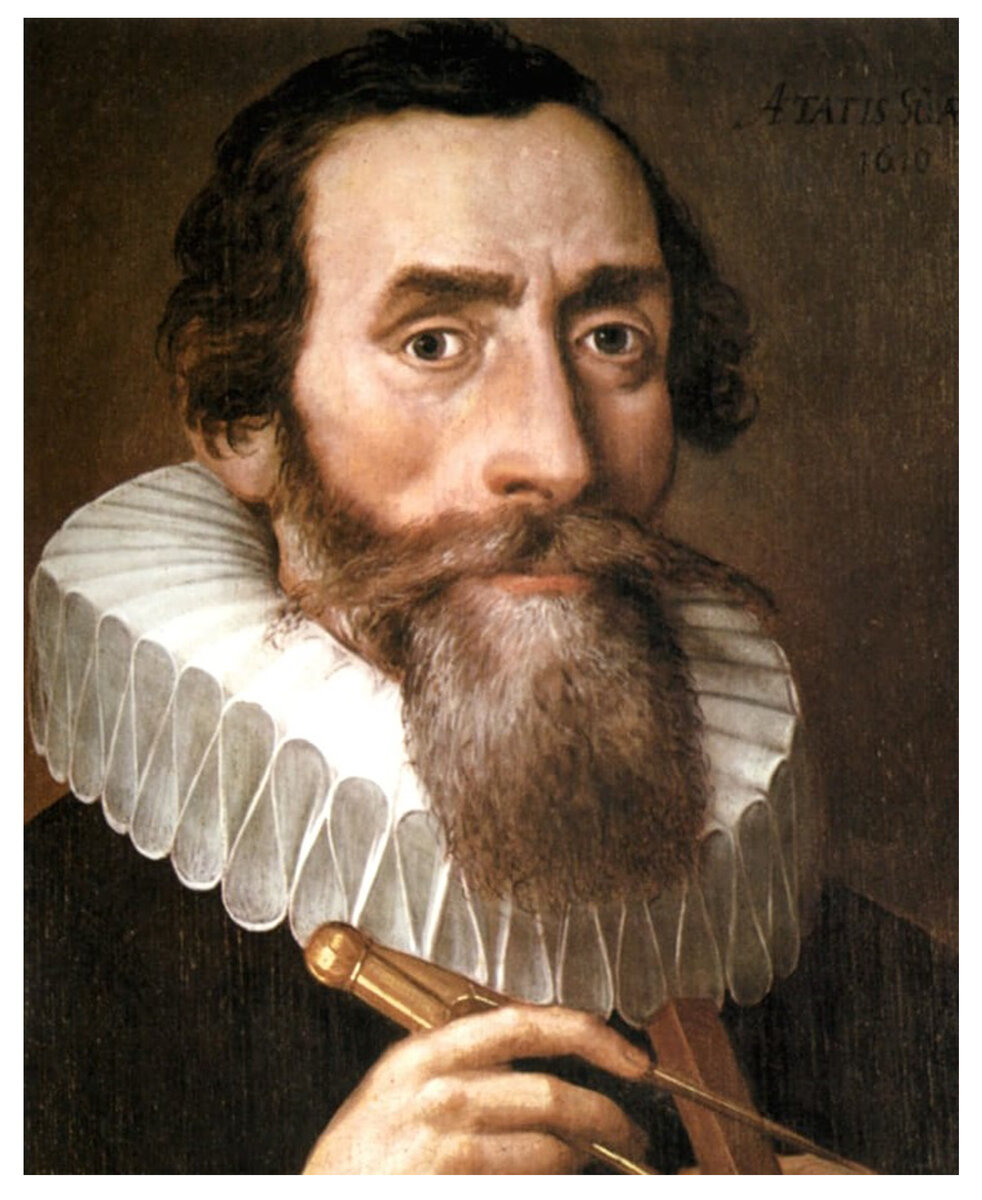 Портрет Кеплера (1610 г., автор неизвестен, фото с сайта science.wikia.org). Общественное достояние