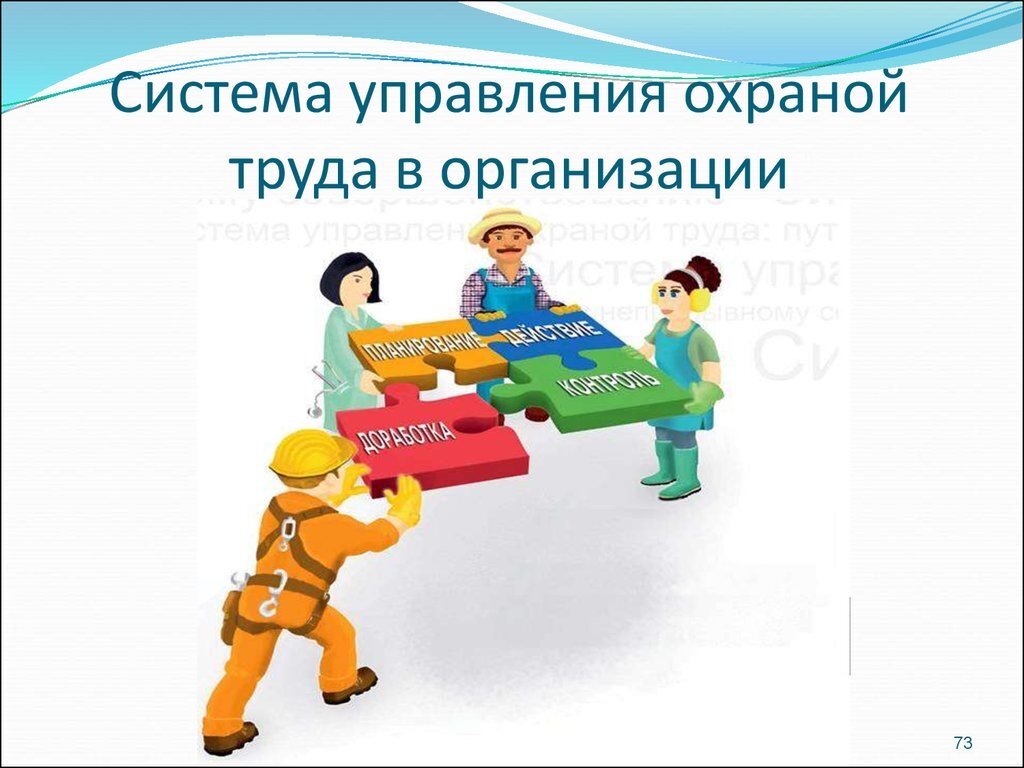 Система управления охраной труда презентация