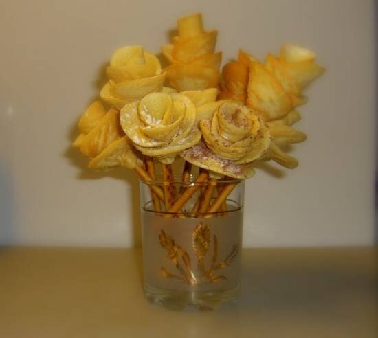 Розы из безе на соломке - Невероятно простой и очень вкусный букет - Крутая идея подарка на 8 марта