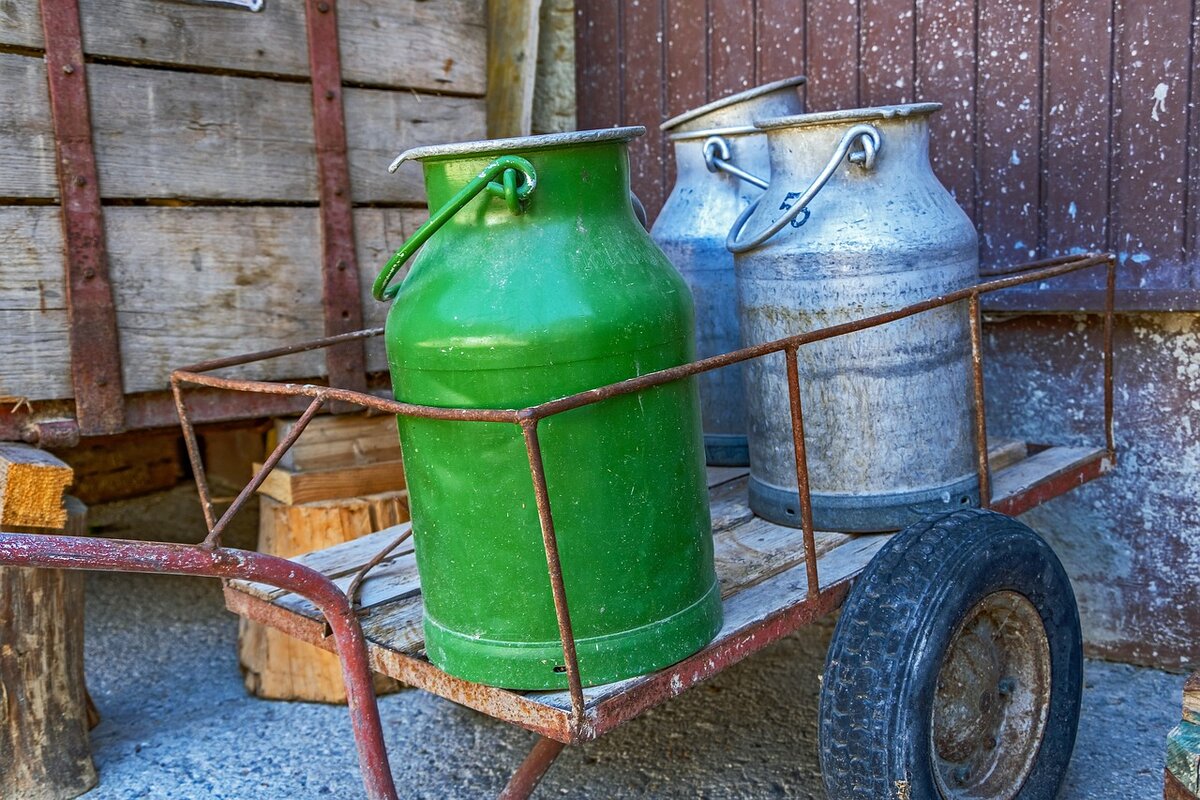 Молоко-один из природных источников витамина D